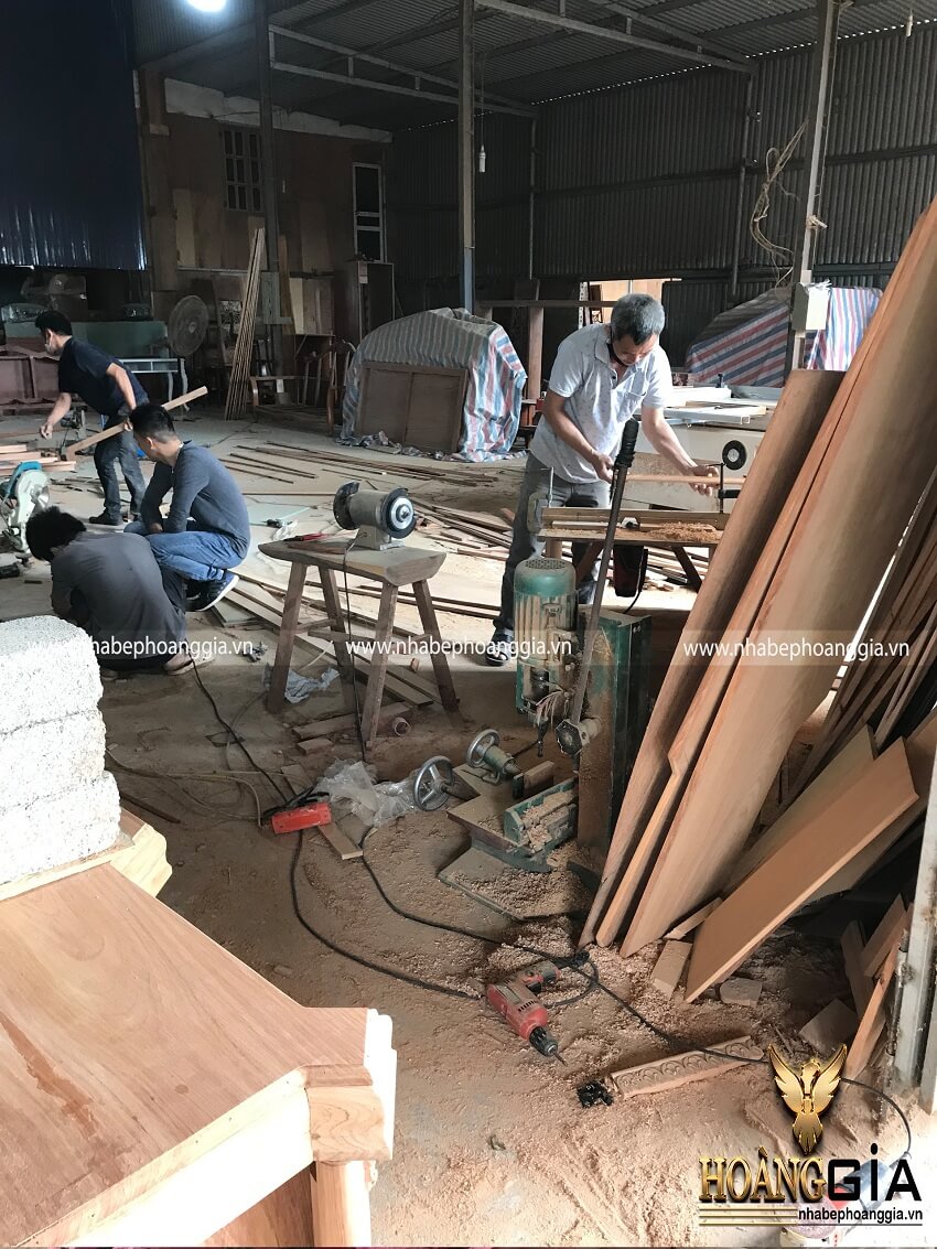 xưởng sản xuất nội thất gỗ công nghiệp