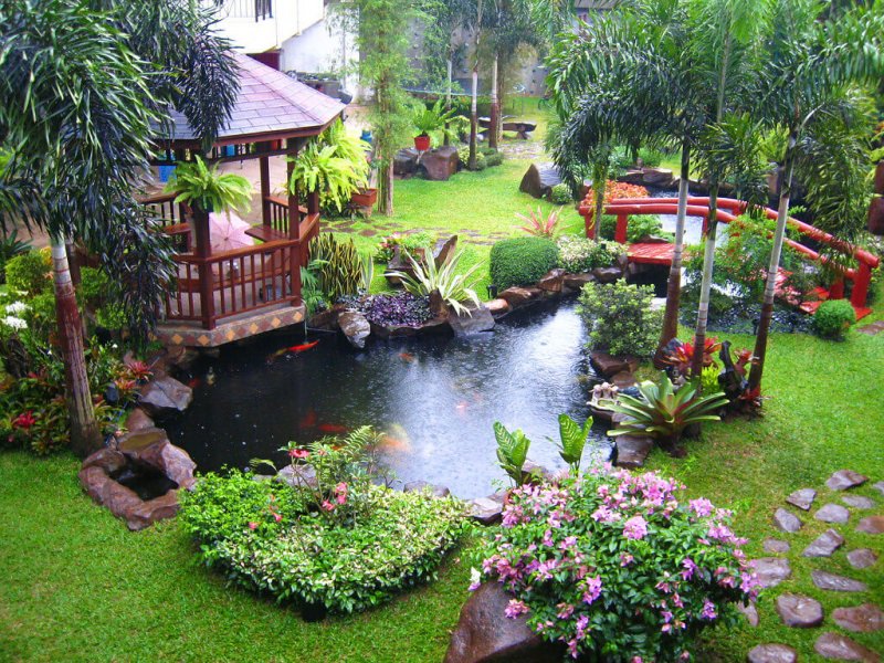 thiết kế sân vườn phong cách Nhật Bản