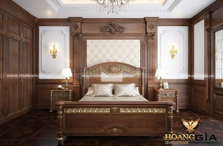 giường ngủ gỗ tự nhiên đẹp
