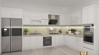 Top 6 xu hướng thiết kế phòng bếp trong chung cư 2023