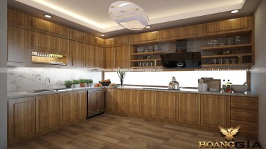 Làm tủ bếp gỗ sồi nga hay tủ bếp gỗ sồi mỹ?